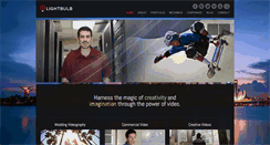 Desktop Screenshot of lightbulbvideography.com